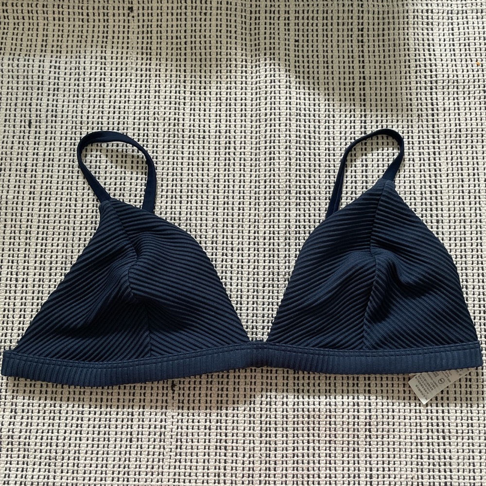 Hollister triangle bikini top
